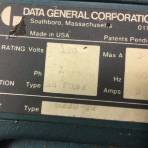 DG 6220 Winchester Label