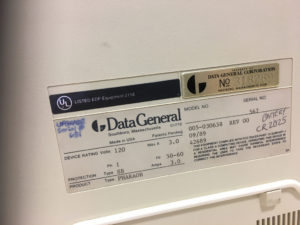 Data General Pharaoh Information