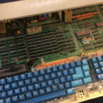 Data General MPT Desktop Keyboard Removal